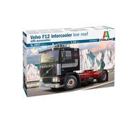 Italeri 3957 Volvo F12 Intercooler Low Roof with Accessories 1:24 Model Kit