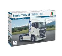 Italeri Plastic Model Kit Scania 770S V8 White Cab 1:24