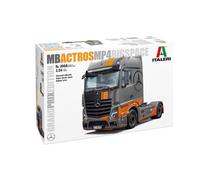 ITALERI 3968MB Actros MP4 Big Space - Grand Prix Edition, Model Kit/Plastic Model to Assemble 1:24 Scale Skill 5