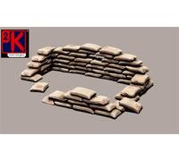 Italeri 406 Sandbags For Dioramas Etc 1:35 Scale Plastic Kit - T48 Post