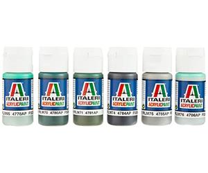 Italeri 436AP 510000436 - Acrylic Set WWII Air Force Aeroplane