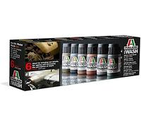 Italeri 448AP 448AP acrylic model wash set, model making, assembly kit, stand model making, crafts, hobby, gluing, plastic kit, unpainted