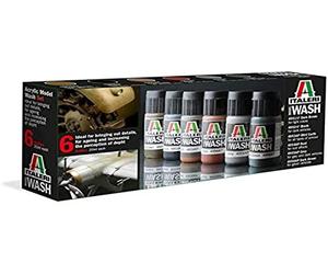 Italeri 448AP 448AP acrylic model wash set, model making, assembly kit, stand model making, crafts, hobby, gluing, plastic kit, unpainted