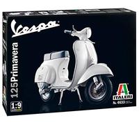 Italeri 4633 Vespa 510104633-1:9 125 Inch Primavera, Model Building Kit, Standing Model Building, Crafts, Hobby, Gluing, Plastic Kit, Unpainted
