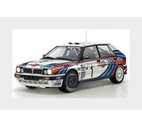 Italeri -4709 Lancia Delta HF Integrale 16v, 1:12 Scale, Rally Montecarlo 1990, Plastic Model to Mount, Multicoloured, 4709
