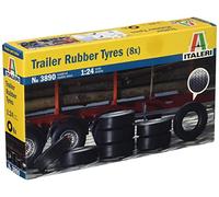 Italeri 510003890 1:24 scale Trailer Tyres (Pack of 8)