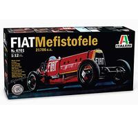 Italeri 510004701 1: 12 Scale Fiat Mefist Ofele 21706 °C.c. 1923 25, Vehicle