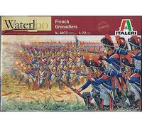 Italeri Plastic Figures Kit – French Grenadiers (Napoleonic Wars) – 1:72 – 6072