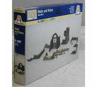 Italeri 510006087-1:72 Walls and Ruins with Accessories