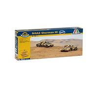Italeri Model Kit - M4A2 Sherman Mk III - 1:72 (20mm) - Fast Build x2
