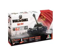 ITALERI 56506 MILITARY MODEL TANK WORLD OF TANKS IS-2 1/56 28MM