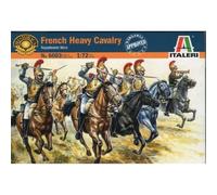 ITALERI FRENCH HEAVY CAVALRY NAPOLEONIC WARS 1:72 SCALE MODEL SOLDIERS HORSES