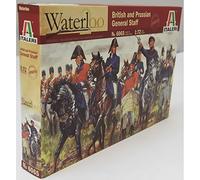 Italeri Model Kit 1:72 British & Prussian General Staff Figures - Waterloo (6065)