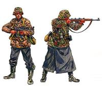 German Elite Troops WWII Plastic Kit 1:72 Model Italeri