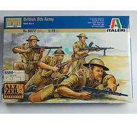 Italeri 6077 British WWII 8th Army 50pcs (1:72 Scale)