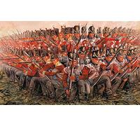 Italeri Model Kit British Infantry 1815 Napoleonic Wars 1:72 Scale, 48 pcs 6095