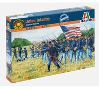 Italeri 6177 1/72 Union Infantry US Civil War ACW 50 Soldiers