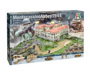 Italeri 6198 1:72 Montecassino '44 Abbey Battle Set Building Kit - New
