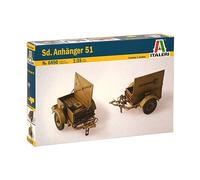 Italeri Model Kit Sd. Anhanger 6450 1:35 Scale – 2 Models