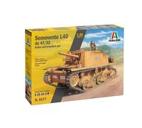 Italeri Model Kit Semovente L40 da 47/32 Self-propelled 1:35 Plastic ITA6477 Multi-Colored