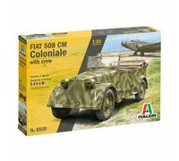 Italeri 6550 - 1:35 Fiat 508 CM Coloniale with Figures - New