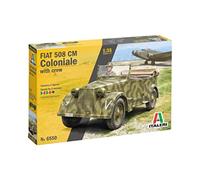 Italeri 6550 - 1:35 Fiat 508 CM Coloniale with Figures - New