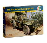 Italeri Model Kit M6 Gun Motor Carriage WC-55 37mm 1/35 6555