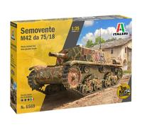 Italeri 6569S 1:35 Semovente M42 da 75/18 mm, Model Building, self-A (US IMPORT)