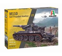 Italeri 6574 M110A1 Self Propelled Howitzer 1:35 Plastic Model Kit