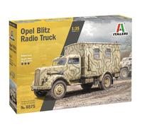 1:35 Italeri Opel Blitz Ehinheitskoffer Radio Truck Kit IT6575 Model