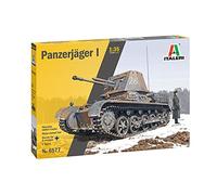 ITALERI 6577S 1:35 Ger Hunter Building, Construction, Stand Model Making, Crafts, Hobbies, Gluing, Plastic, Detailed Tank kit, Military, Multicoloured