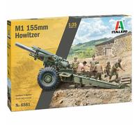 Italeri 6581 - 1/35 M1 155mm Howitzer with Crew - New