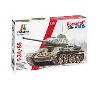 Italeri 6585S 1:35 T-34/85 - Construction, Standing Model Making, Cr (US IMPORT)