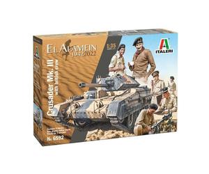 ITALERI 6592 1:35 Crusader Mk.III with British crew