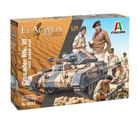 Italeri ITA6592, El Alamein Model kit, Multi-coloured