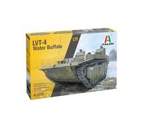 Italeri 6752 1:35 LVT-4 Water Buffalo Model Building Kit, Stand Model Building, Crafts, Hobby, Gluing, Plastic Kit, Detailed Military Kit, Tank 1:35