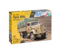 IT6760 IT6760 1/35 WW2 German Kfz305 Opel Blitz Type A 4x4 Military Truck Plastic Model
