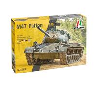 Italeri 6763 M-47 Patton, 1:35 Scale, Plastic Model Kit/Model Assembly