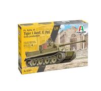 Italeri 6767 Pcs. Kpfw. VI Tiger I Ausf. E (TP) Early Production, 1:35 Scale, Plastic Model Kit/Model Assembly