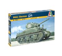 ITALERI M4 Sherman 7003 1:72 Military Vehicle Model Kit Tanks