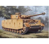 Italeri 7007 1/72 Panzer Kpfw IV Ausf H German WWII Plastic Model Kit Box.