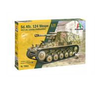 Italeri 7061 Sd.Kfz.124 Wespe 1:72 Plastic Tank Model Kit