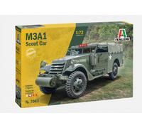 Italeri Plastic Model Kit M3A1 Scout Car - 1:72 Scale (20mm)