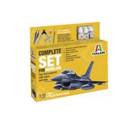 Italeri 72009 1:72 Model Set F-16 C/D Night Falcon - Complete Set, M (US IMPORT)