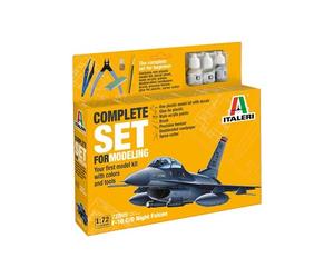 Italeri 72009 - 1:72 Model Set F-16 C/D Night Falcon - New