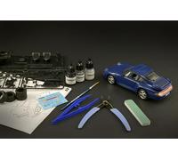 Italeri 72013 Complete Set Porsche 911 Turbo 1:24 Scale Plastic Model Kit/Plastic Model Assembly