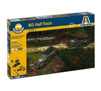 Italeri 7509 1/72 M 3A1 Half Track - Two Fast Assembly Models