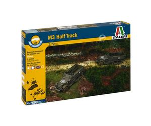 ITALERI 7509 1:72 M3 Half Track - Fast assembly