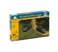 1:72 Italeri M 3 75 MM HALF TRACK KIT IT7510 Model
