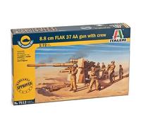 Italeri 7512 - 1/72 German 8.8cm Flak 37 with Crew - New